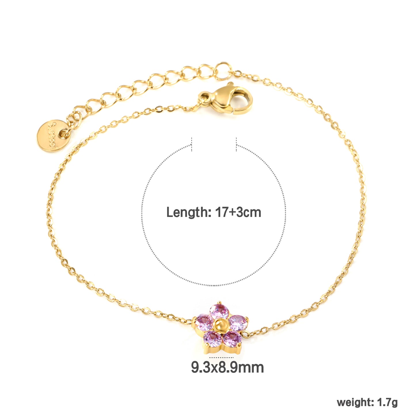 Dainty Flower Bracelet