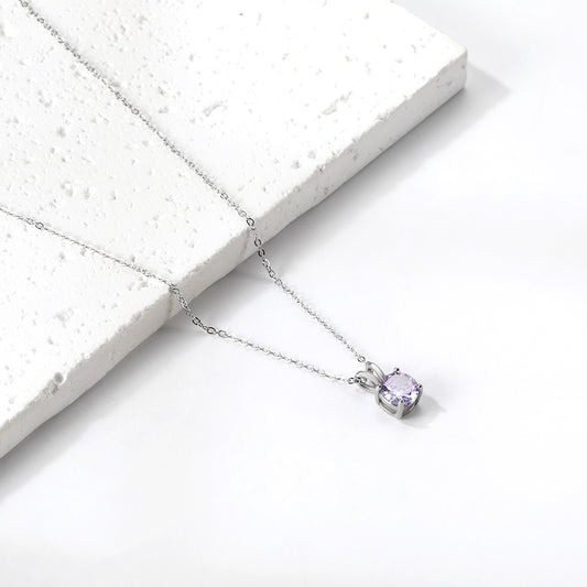 CZ Drop Pendant