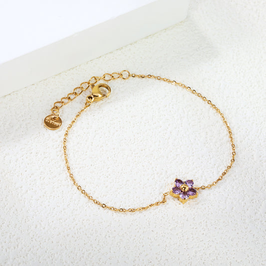 Dainty Flower Bracelet