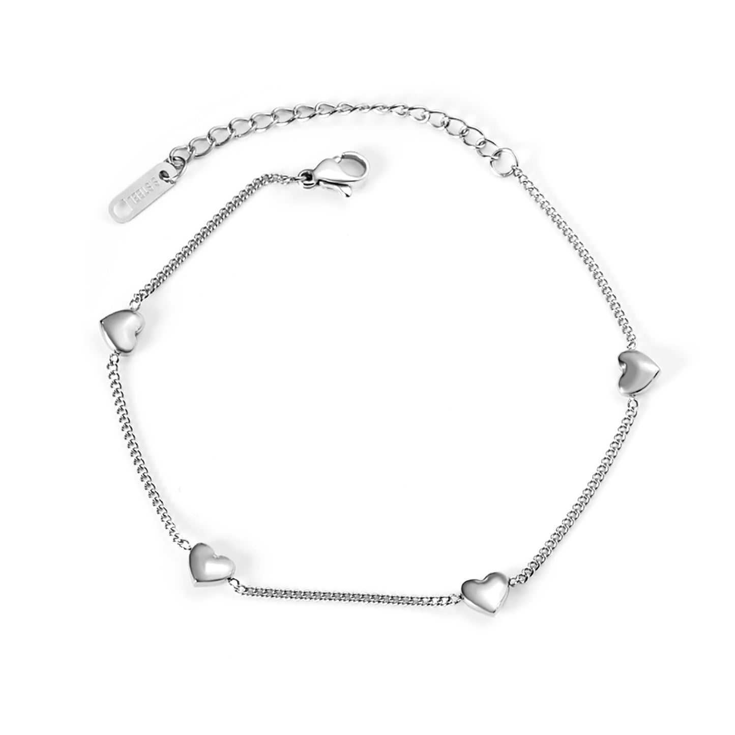 Dainty Love Heart Bracelet