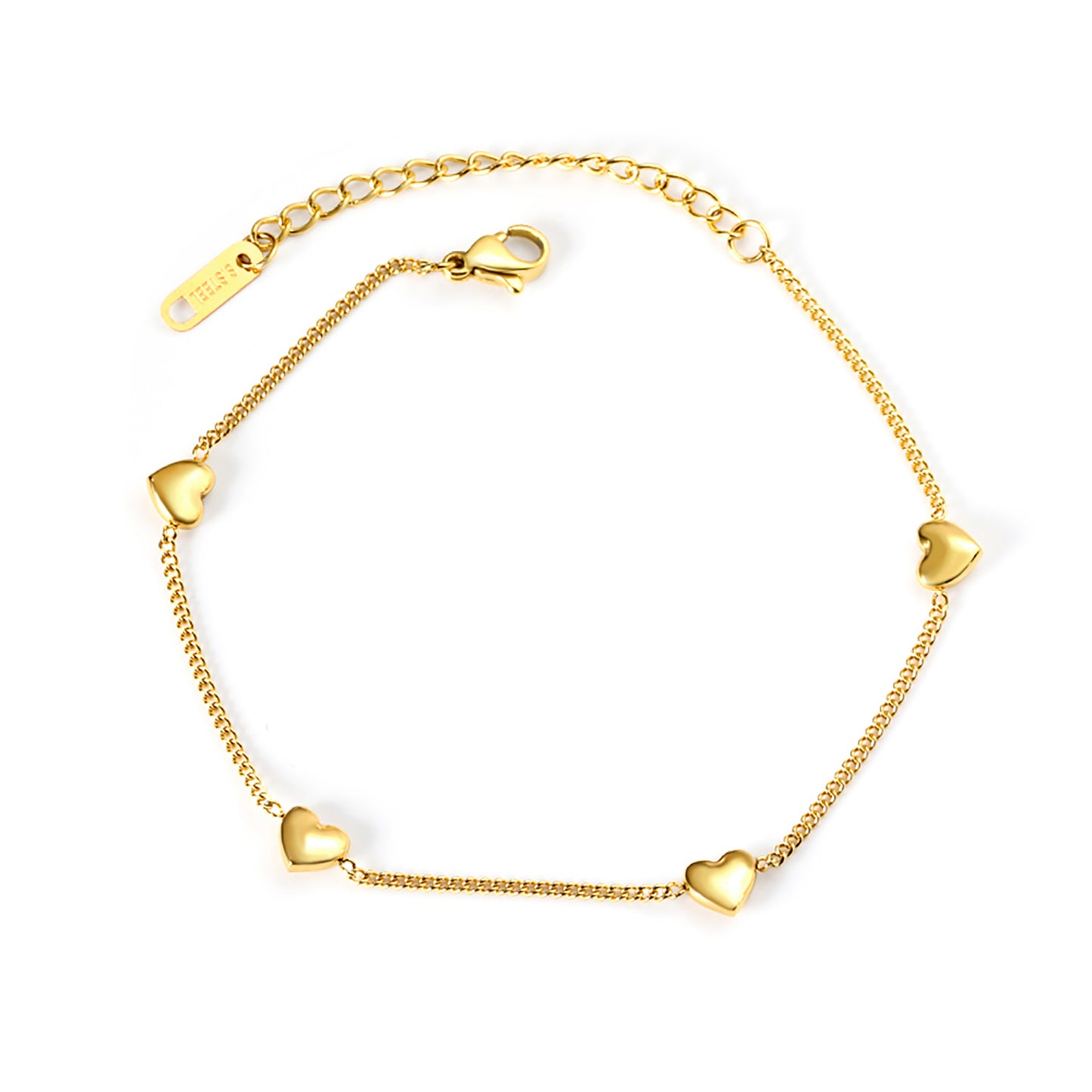 Dainty Love Heart Bracelet