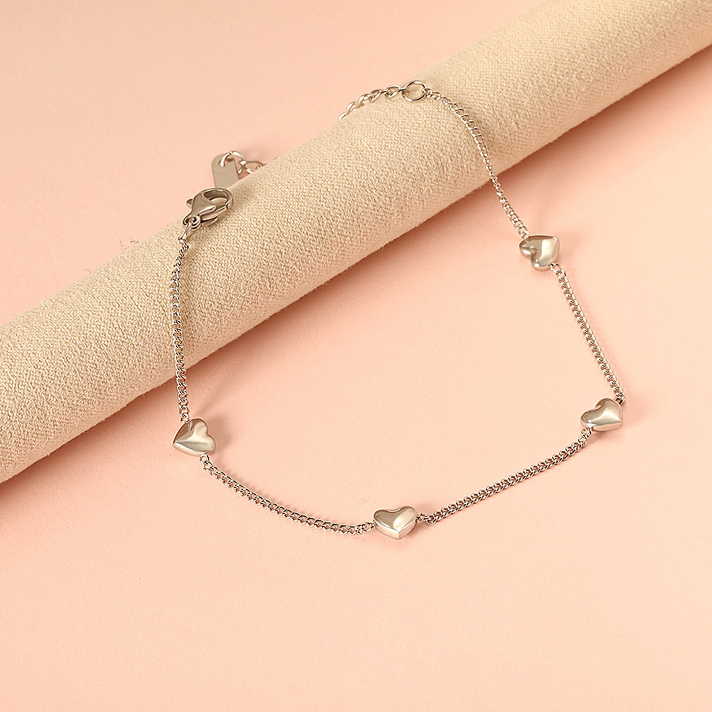 Dainty Love Heart Bracelet