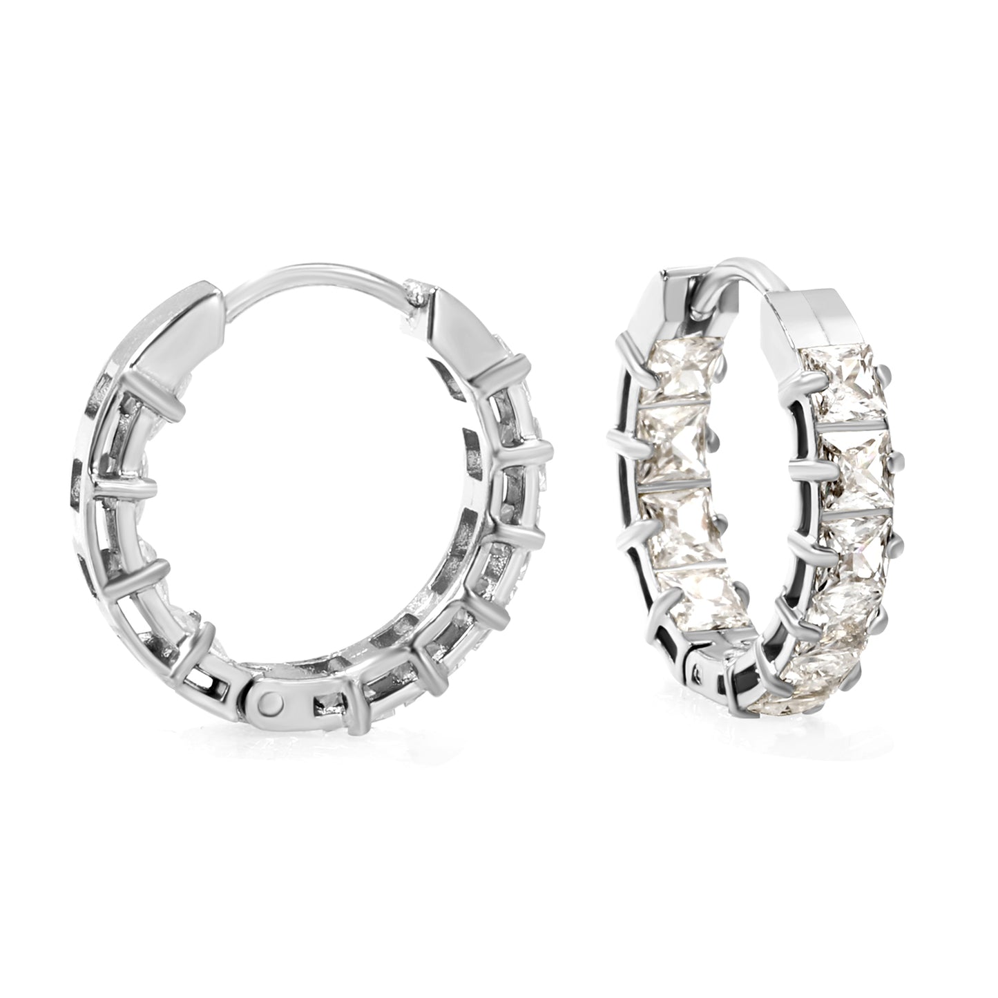 CZ Small Hoops