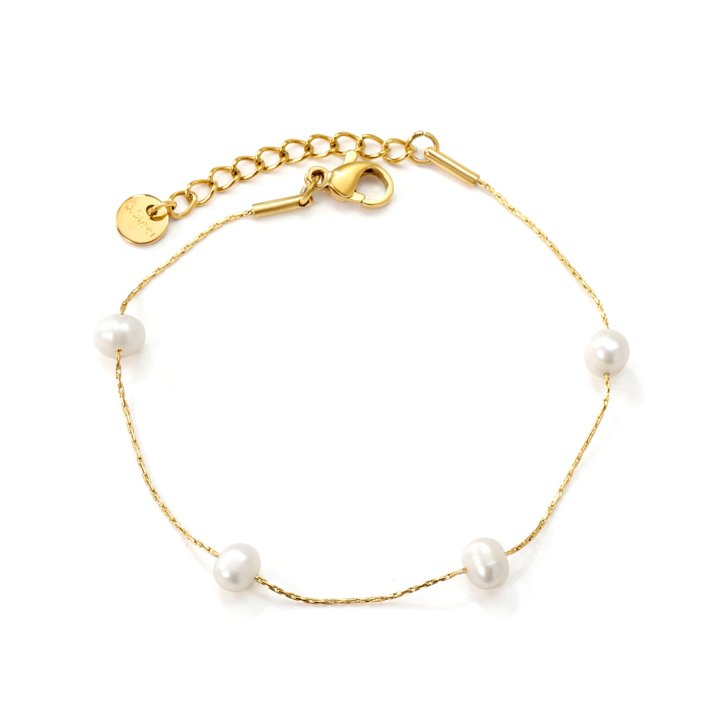 Dainty Pearls Bracelet