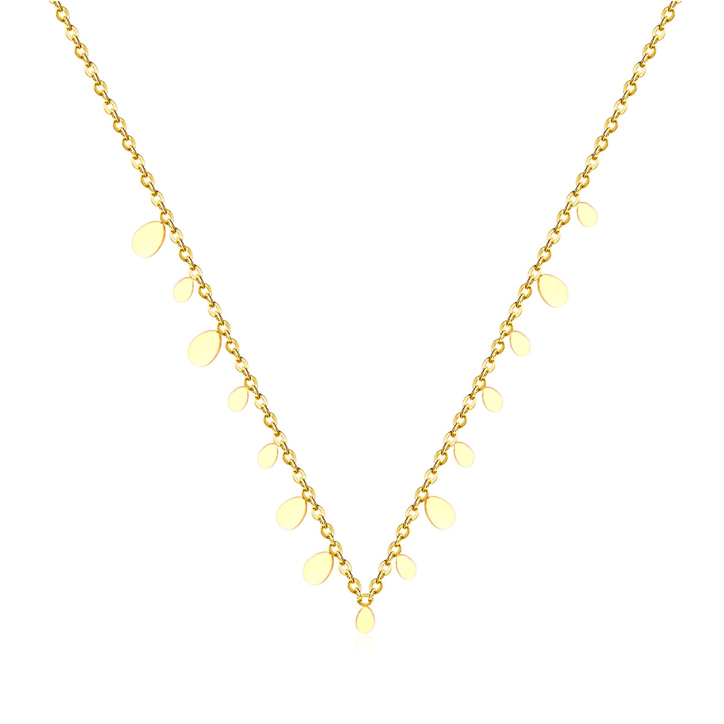 Dainty Tear Drops Necklace