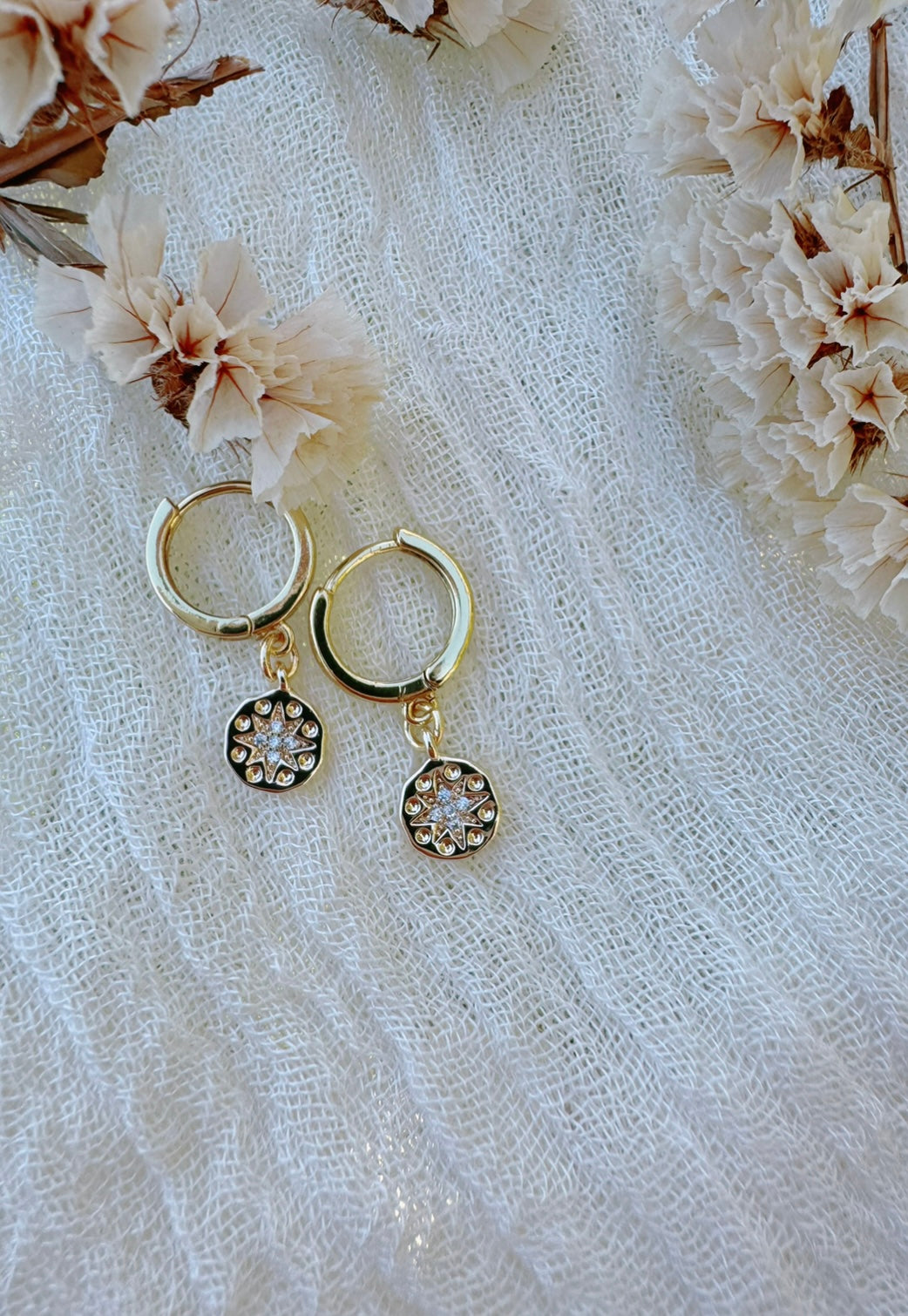 Shimmering Star Earrings