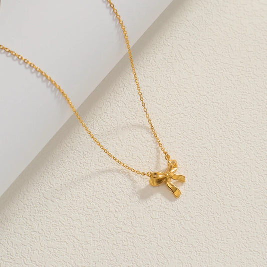 Bow Necklace