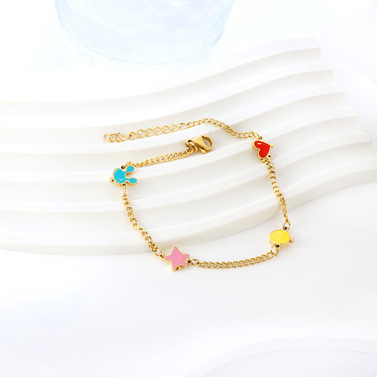 Colourful Charms Bracelet