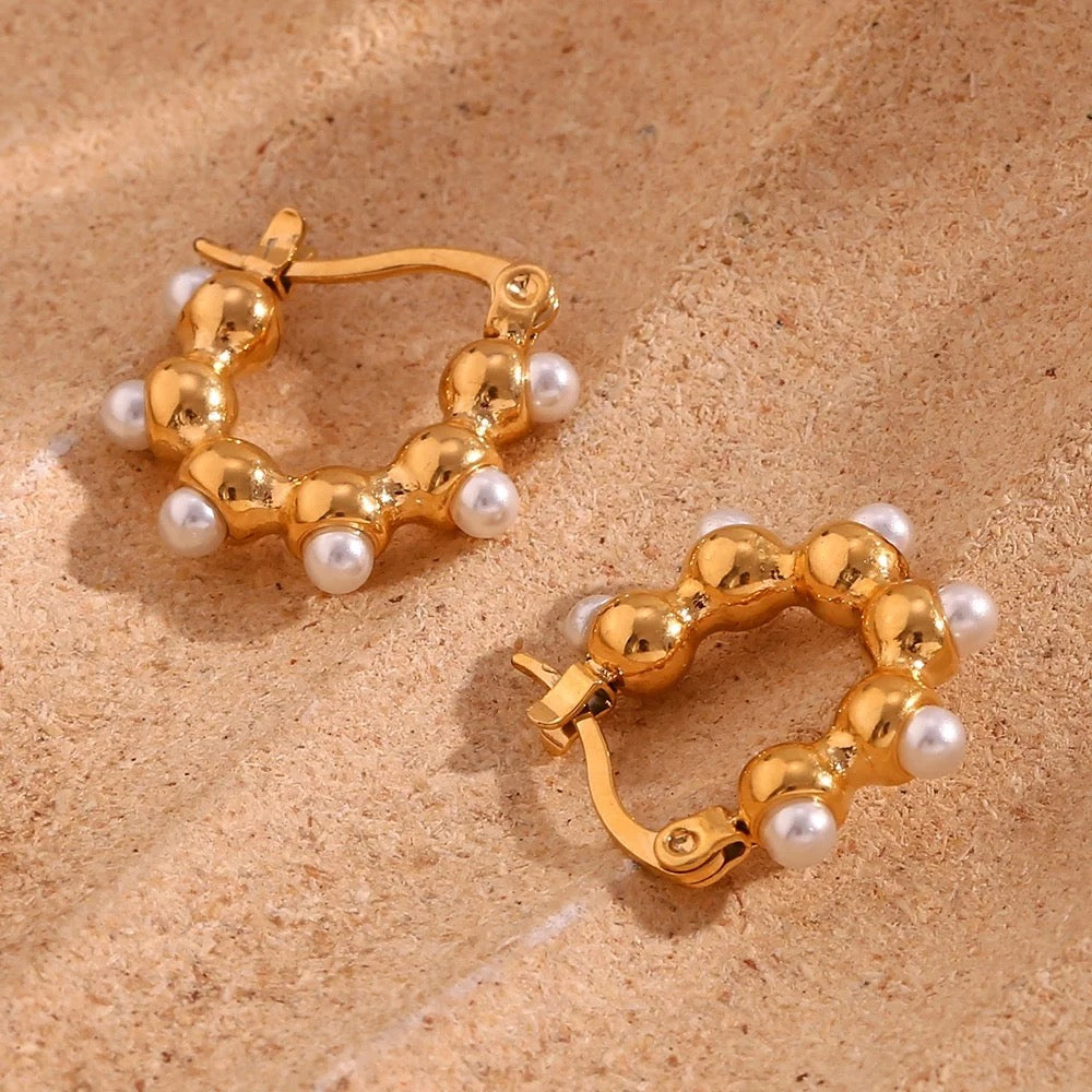 Elegant Beaded Earrings