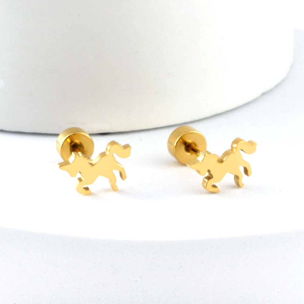 Kids Unicorn Studs